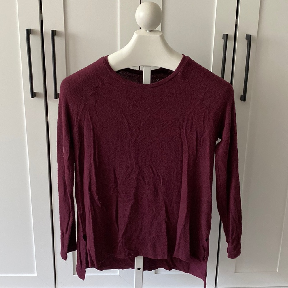 American Eagle Purple Long Sleeve